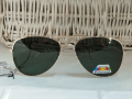 130 Унисекс слънчеви очила,авиаторска форма с поляризация avangard-burgas, снимка 4