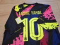Флуоресцентна футболна тениска на Барселона # Ламин Ямал#10!, снимка 3