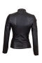 Дамско кожено яке черно 4060N, снимка 2
