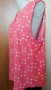 Фин потник/туника, в корал и бяло👗🍀2XL,3XL👗🍀арт.2094, снимка 2