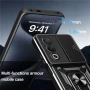 Oppo A80 5G / A3 Pro 5G Удароустойчив Ring Holder with Slide Camera Lid/ PC + TPU/ Kickstand Калъф и, снимка 11