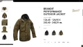Brandit PERFORMANCE TACTICAL CORDURA Jacket размер XL за лов риболов тактическо яке - 2544, снимка 2