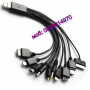 Мултифункционално USB мобилно зарядно- 10 в 1, снимка 5