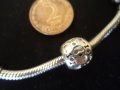 сребърна гривна Пандора, снимка 2