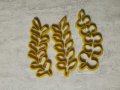 дълги листа клони клонки евкалипт зеленина пластмасови форми форма резец резци за фондан тесто , снимка 4