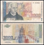 ❤️ ⭐ България 1996 2000 лева ⭐ ❤️, снимка 1
