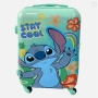 Детски куфар с колелца Mercado Trade, Цвят Зелен, Stitch, снимка 1