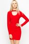 Нова червена рокля, снимка 1 - Рокли - 29090585