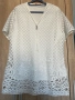 Уникална блуза бяла, цялата от бродерия - 2XL, снимка 7