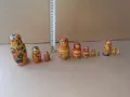 Стари дървени матрьошки - 10 броя , матрьошка - Русия , СССР, снимка 2