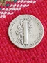 Сребърна монета дайм 1945, снимка 2