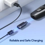 USB-C Адаптер за зарядно за Philips OneBlade и Norelco (15V HQ8505) – Компактен преходник за пътуван, снимка 6