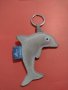 Ключодържател делфин от плат много красив стилен аксесоар - 8568, снимка 1 - Други - 31209857