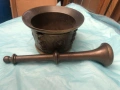 продавам старинно бронзово хаванче с чукало, снимка 2