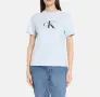 Дамска тениска Calvin Klein в нежен светлосин, снимка 3