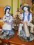Capodimonte двойка порцеланови големи фигури , снимка 1 - Декорация за дома - 37680173