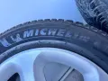 4 зимни гуми мишелин с 4 алуминиеви джанти комплект , снимка 4