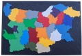 България в 28 нюанса. Дизайнерски 3D Пъзел България, снимка 1