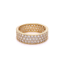 Златен дамски пръстен 4,37гр. размер:59 14кр. проба:585 модел:22439-1