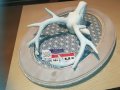 елен с рога в рамка-made in france-55х40х15см, снимка 5