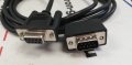  RS-232 сериен кабел D9 M/F, 1.8 м, 9 проводника, удължителен, снимка 2