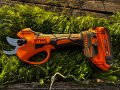 Акумулаторна лозарска ножица STIHL 5Ah до 30мм. Щил с 2 батерии, снимка 5