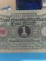 Рядка банкнота една марка 1920 година Германия с червен печат за колекция - 18840, снимка 4