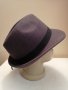 Дамска шапка с периферия Вълнена Сива 58 см, снимка 4