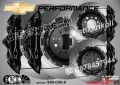 Chevrolet Performance надписи за капаци на спирачни апарати, снимка 3