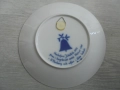 № 8317  Антикварна порцеланова чиния Hackefors “Julen” 1972 г.   , снимка 4