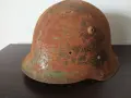 Военна българска каска от войната М36Б ., снимка 2