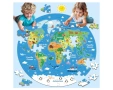 Пъзел от 72 части с карта на света, снимка 5