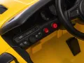 Porsche Spyder RS 12V – Детска акумулаторна кола, Жълта, EVA гуми, снимка 10
