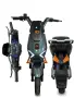 Електрически скутер с педали, 2000W, 60V, бял или хамелеон, снимка 1