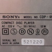 SONY CDP-950 TDA-1541A, снимка 3 - Ресийвъри, усилватели, смесителни пултове - 30833648