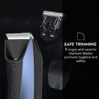 	Нов Тример за косми за мъже Самобръсначка за тяло Уред за Обезкосмяване, снимка 3 - Електрически самобръсначки - 42186713