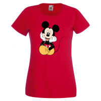 Дамска тениска Mickey Mouse 3 Мини Маус,Микки Маус.Подарък,Изненада,, снимка 8 - Тениски - 36526396