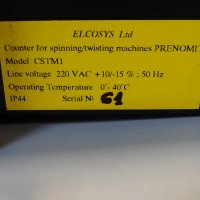 контролер за позиция ”ELCOSYS” CSTM1 220VAC, снимка 6 - Резервни части за машини - 42368005