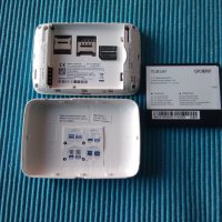 4G рутер бисквитка за мобилен интернет с сим карти на Виваком- , снимка 3 - Рутери - 39517665