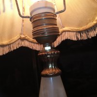 мрамор мед/месинг-антик лампа от франция 1702211035, снимка 6 - Колекции - 31846773