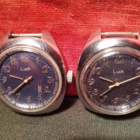 Два руски ръчни часовника LUCH, снимка 6 - Дамски - 44450884