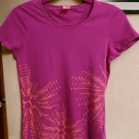 Puma дамска тениска S размер лилава, снимка 1 - Тениски - 36401047