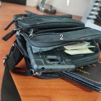 Бюджетна чантичка за оръжие, пачки, телефон, и кюлчета Мата Хари