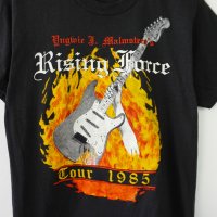 Rising Force Tour 1985 ретро метълска тениска - размер S, снимка 2 - Тениски - 37911059