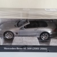 B66040688,Умален модел die-cast Mercedes-Benz SL 500 R 230 (2001-2006),1:18, снимка 4 - Колекции - 39103301