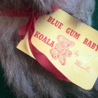 австралийска мечка коала Blue Gum Baby от 1950 г, снимка 5 - Колекции - 35192949