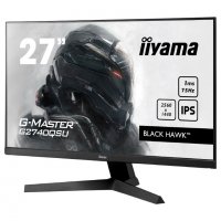Геймърски Монитор IIYAMA G2740QSU-B1 27 inch Game monitor, IPS LED Panel, 2560x1440, 75Hz, 1ms, 250c, снимка 5 - Монитори - 40164617