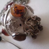 колекционерско шишенце за парфюм инкрустирано , снимка 11 - Антикварни и старинни предмети - 37124108