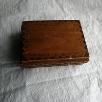 Дървена кутия 16.5 см. , снимка 2 - Други стоки за дома - 31892023