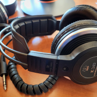 AKG K340 слушалки !!!СИВ драйвер тежък бас версия_BASSHEAD, снимка 8 - Слушалки и портативни колонки - 44740383